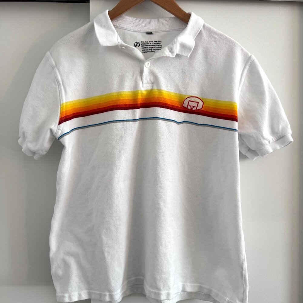 I Don't Wanna Wear It Fugazi Philly YMCA Polo, size L